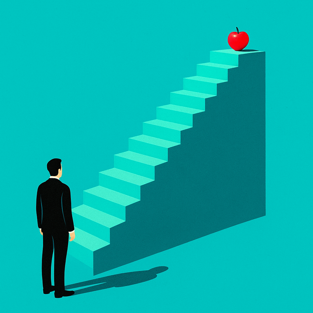 20250922 1152 turquoise stairs journey simple compose 01k5r9xf2hf16rt8kd66rbb08n